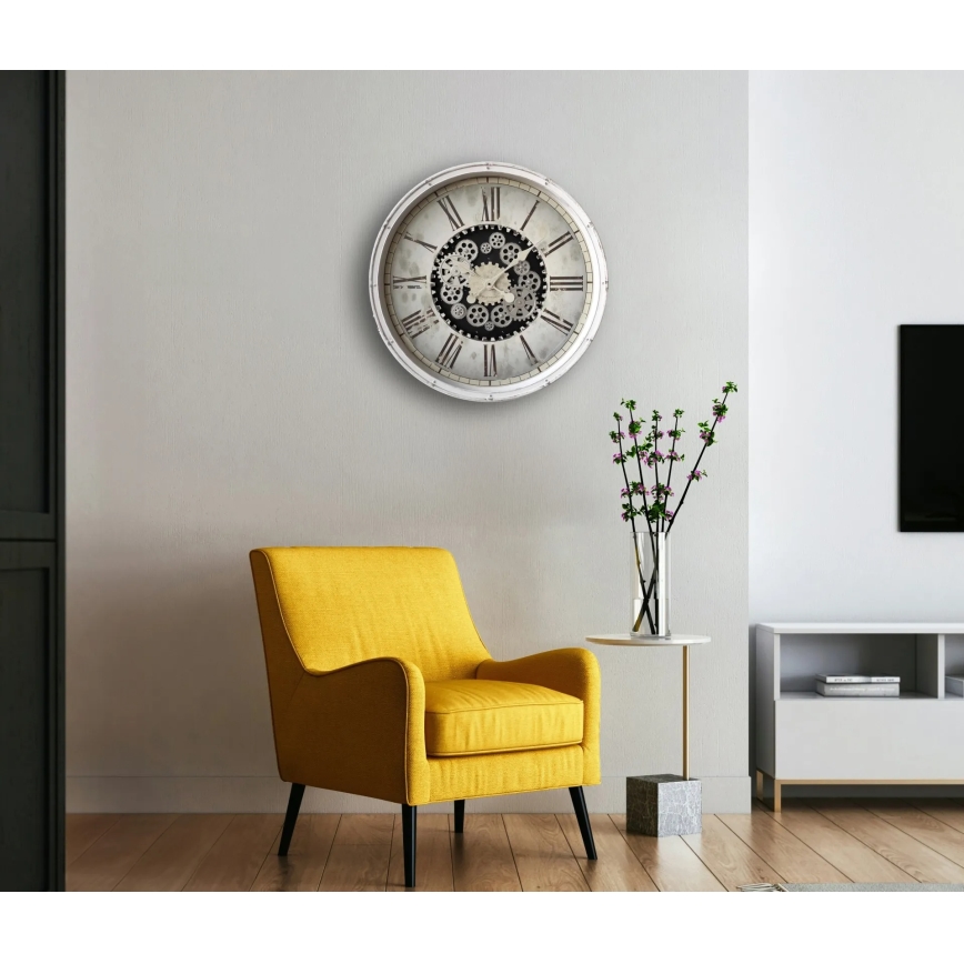 Globo - Orologio da parete, diametro 76 cm, 3xAA
