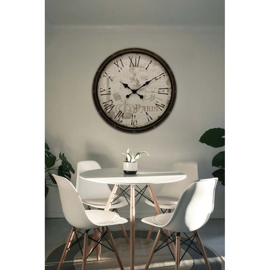 Globo - Orologio da parete Ø 76 cm 1xAA