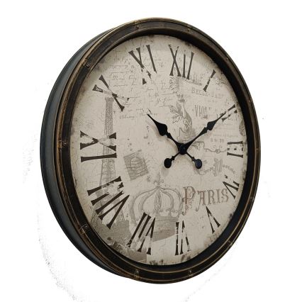 Globo - Orologio da parete Ø 76 cm 1xAA