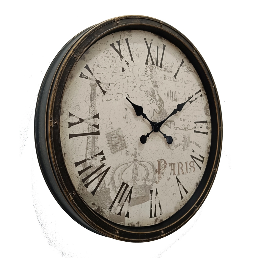 Globo - Orologio da parete Ø 76 cm 1xAA