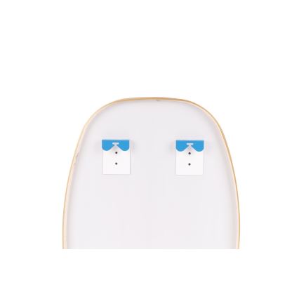 Globo - Specchio da parete 50x75 cm, finitura dorata