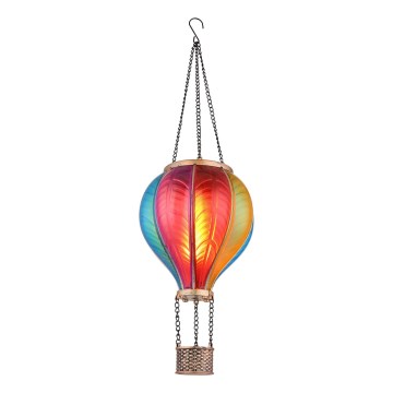 Globo - Decorazione solare a ciondolo 20xLED/0,5W/3V IP44 mongolfiera