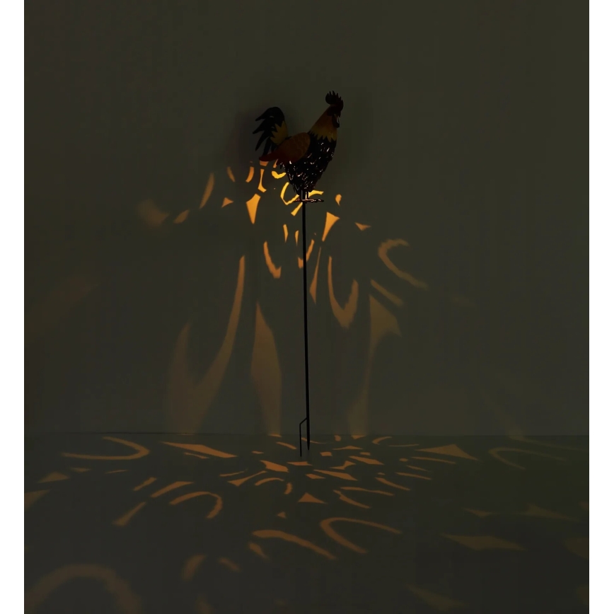 Globo - LED Solare decorazione LED/0,02W/3V IP44 300 mAh galloGlobo - Decorazione solare a LED/0,02W/3V IP44 300 mAh gallo