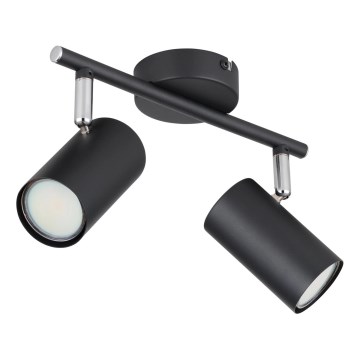 Globo - Faretto 2xGU10/25W/230V nero