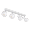 Globo - Faretto 4xE14/40W/230V bianco