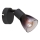 Globo - Faretto da parete 1xE14/25W/230V nero