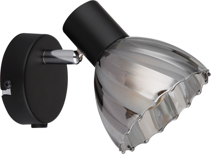 Globo - Faretto da parete 1xE14/40W/230V nero