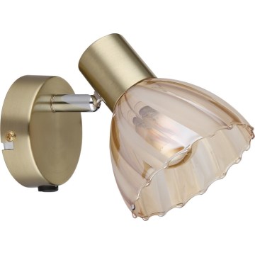 Globo - Faretto da parete 1xE14/40W/230V oro