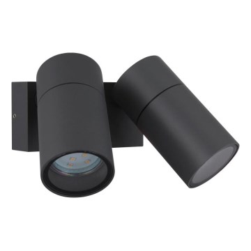 Globo - Faretto da parete 2xGU10/35W/230V