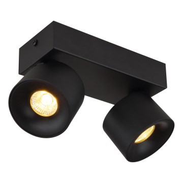 Globo - Faretto LED 2xLED/6W/230V nero