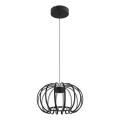 Globo - Lampada a sospensione LED dimmerabile a cavo LED/40W/230V 3000K nero