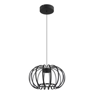 Globo - Lampada a sospensione LED dimmerabile a cavo LED/40W/230V 3000K nero