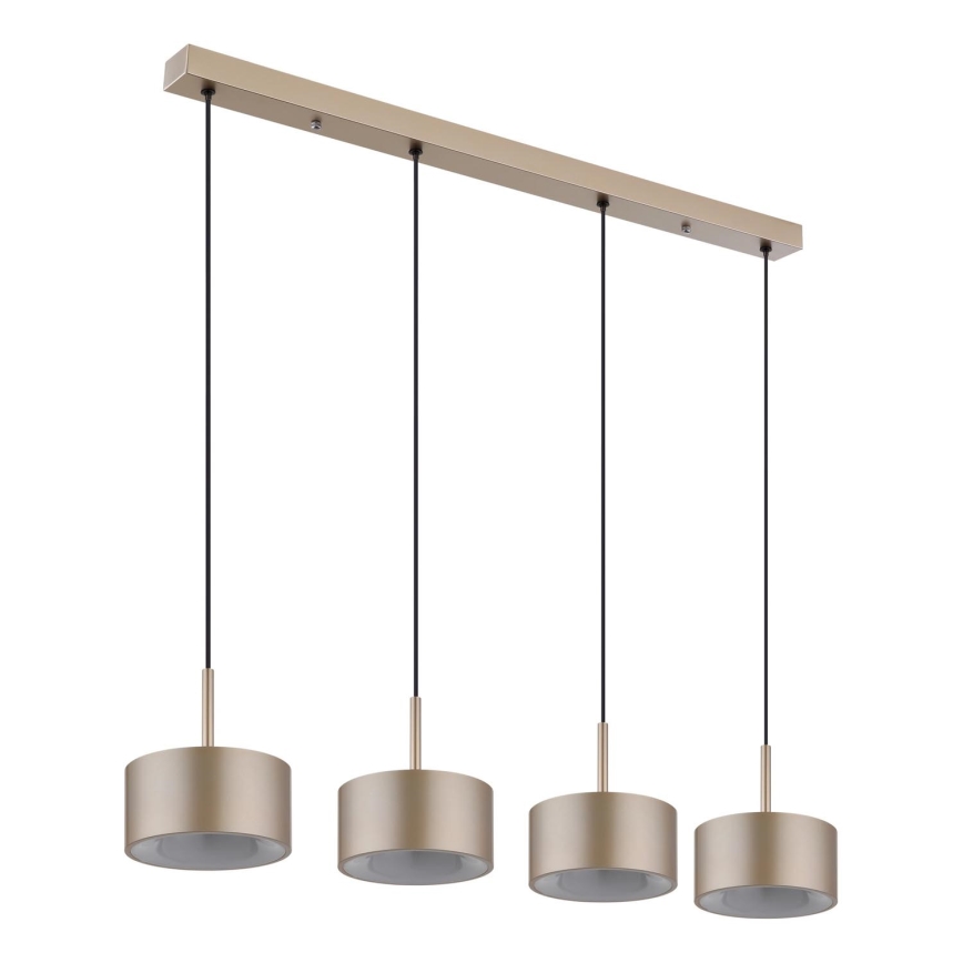 Globo - Lampada a sospensione LED su cavo LED/40W/230V 3000K ottone