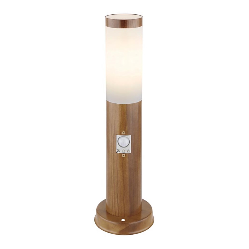 Globo - Lampada da esterno con sensore 1xE27/30W/230V IP44