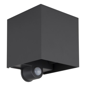 Globo - Lampada da parete esterna a LED con sensore 2xLED/3W/230V IP54
