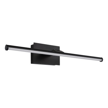 Globo - Lampada da quadro ricaricabile a LED/3,5W/5V 40 cm 3600 mAh nera