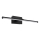 Globo - Lampada da quadro ricaricabile a LED/3,5W/5V 40 cm 3600 mAh nera