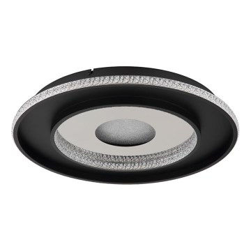Globo - Lampada da soffitto dimmerabile LED/30W/230V 2700-6500K diam. 52,5 cm nero + telecomando