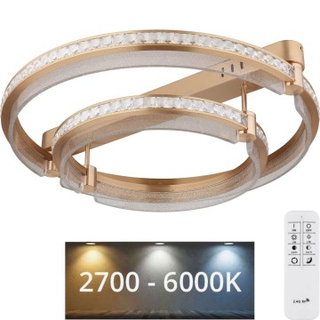 Globo - Lampada da soffitto dimmerabile LED/78W/230V 2700K-6000K con telecomando