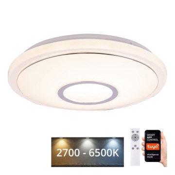 Globo - Lampada da soffitto dimmerabile LED RGBW LED/16W/230V 2700-6500K WiFi Tuya + telecomando