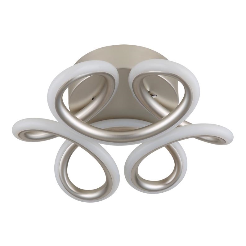 Globo - Lampada da soffitto LED/24W/230V 2700/4000/6000K diam. 26 cm cromo opaco