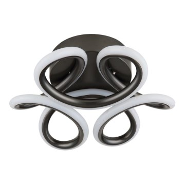Globo - Lampada da soffitto LED/24W/230V 2700/4000/6000K diam. 26 cm nero
