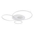 Globo - Lampada da soffitto LED dimmerabile LED/70W/230V 2700-6000K 105x26,5 cm argento + telecomando