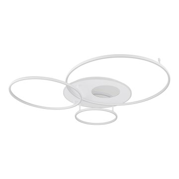 Globo - Lampada da soffitto LED dimmerabile LED/70W/230V 2700-6000K 105x26,5 cm argento + telecomando