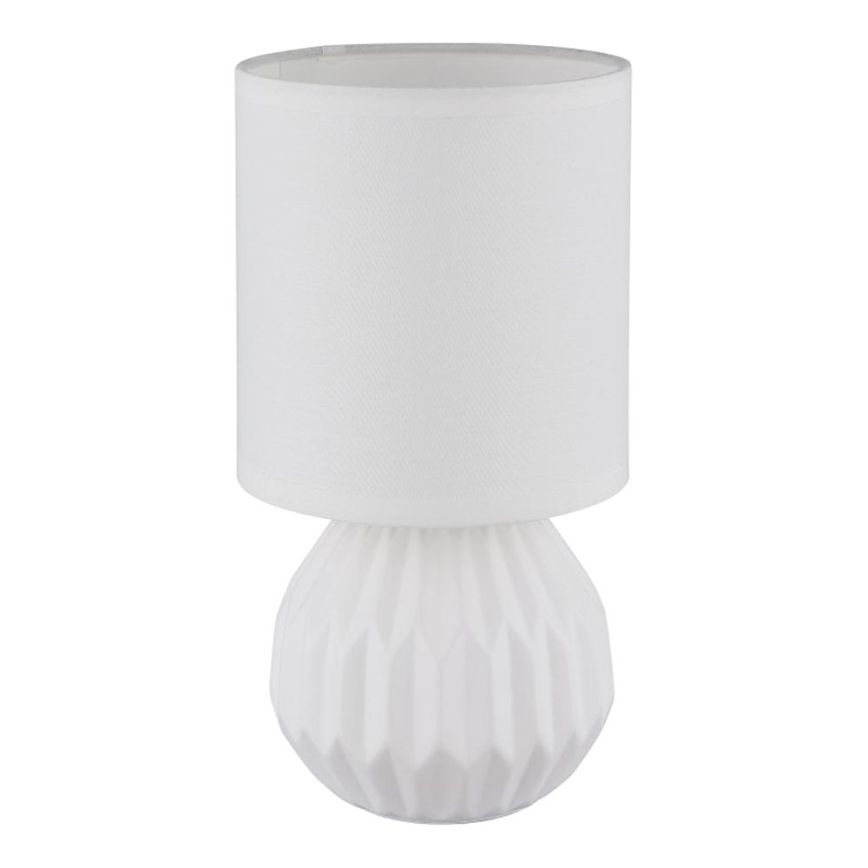 Globo - Lampada da tavolo 1xE14/40W/230V bianco