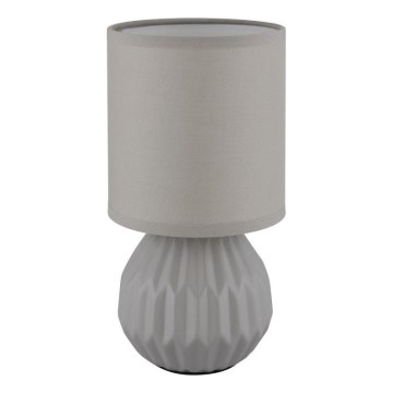 Globo - Lampada da tavolo 1xE14/40W/230V grigio