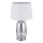 Globo - Lampada da tavolo 1xE27/40W/230V bianca/argento