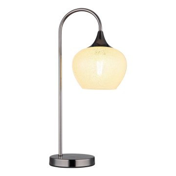 Globo - Lampada da tavolo 1xE27/40W/230V bianco/antracite