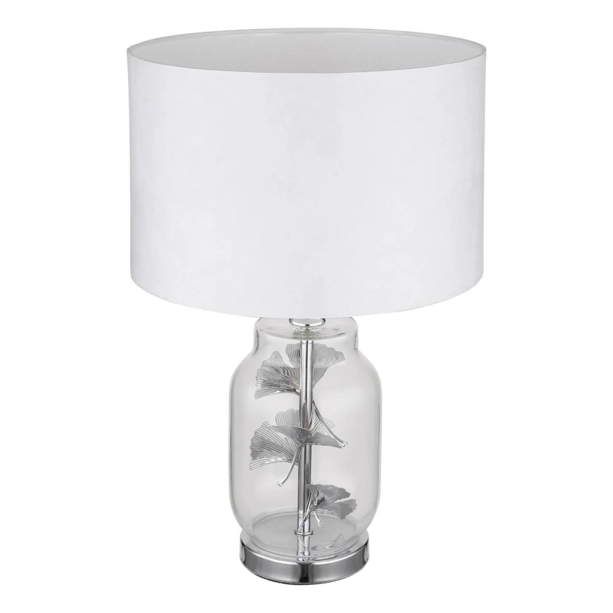 Globo - Lampada da tavolo 1xE27/40W/230V bianco