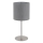 Globo - Lampada da tavolo 1xE27/40W/230V grigia