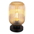 Globo - Lampada da tavolo 1xE27/40W/230V marrone