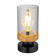 Globo - Lampada da tavolo 1xE27/40W/230V metallo/legno