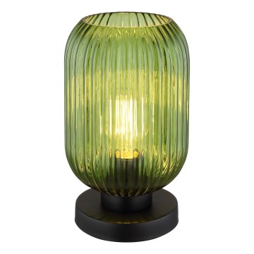 Globo - Lampada da tavolo 1xE27/40W/230V verde