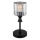 Globo - Lampada da tavolo 1xE27/60W/230V diametro 15 cm nero