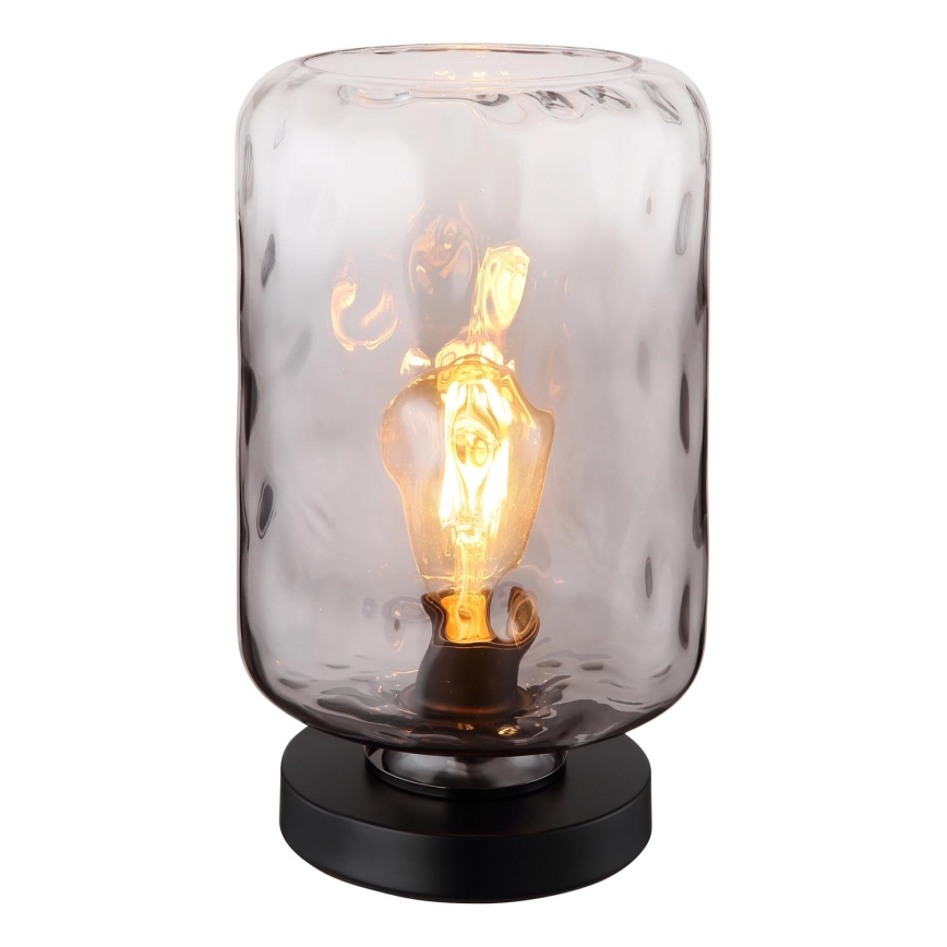 Globo - Lampada da tavolo 1xE27/60W/230V grigio