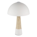 Globo - Lampada da tavolo 1xE27ILLU/40W/230V crema