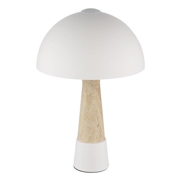 Globo - Lampada da tavolo 1xE27ILLU/40W/230V crema