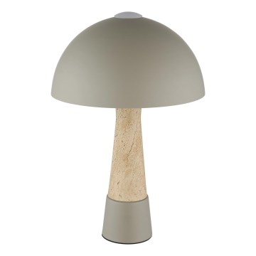 Globo - Lampada da tavolo 1xE27ILLU/40W/230V grigia