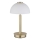 Globo - Lampada da tavolo a LED dimmerabile con controllo touch, 7W/230V, 3000K, finitura ottone