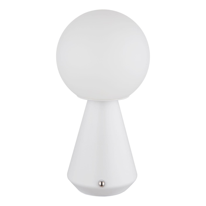 Globo - Lampada da tavolo da esterno dimmerabile a LED con controllo touch LED/1,5W/5V 3000/4500/6500K 1800 mAh IP41 bianco