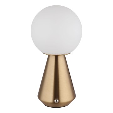 Globo - Lampada da tavolo da esterno dimmerabile a LED con controllo touch LED/1,5W/5V 3000/4500/6500K 1800 mAh IP41 rame