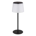 Globo - Lampada da tavolo da esterno dimmerabile a LED con controllo touch LED/1,8W/5V IP44 1800 mAh nero/bianco