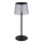 Globo - Lampada da tavolo da esterno dimmerabile a LED con controllo touch LED/1,8W/5V IP44 1800 mAh nero/fumo