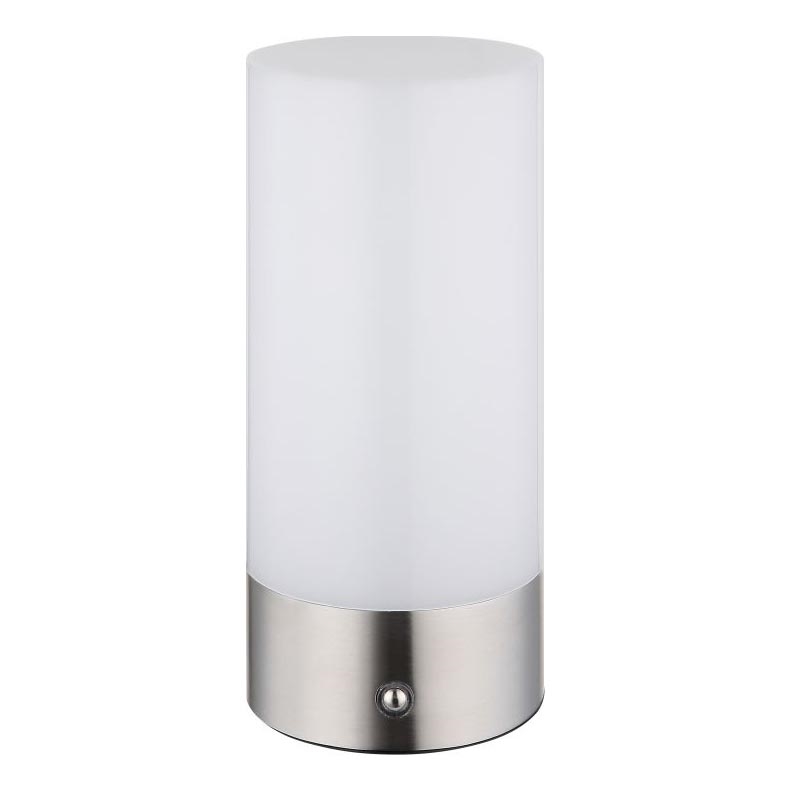 Globo - Lampada da tavolo da esterno dimmerabile a LED RGBW con controllo touch LED/1,8W/5V 1500 mAh IP44 cromo opaco