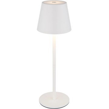 Globo - Lampada da tavolo da esterno ricaricabile a sfioramento dimmerabile 3 in 1 LED/3W/5V 3000/4000/5000K IP54 1800 mAh bianco