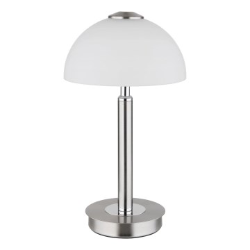 Globo - Lampada da tavolo dimmerabile a sfioramento a LED LED/7W/230V 3000K cromo opaco